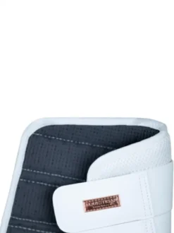 Guêtres de dressage Classic mesh Blanc Rose Gold - Equestrian Stockholm