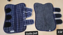 Guêtres de transport avant taille full Equithème