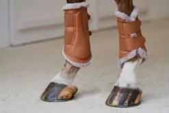 Guêtres dressage FAUX LEATHER FF Platinum 2023 - Eskadron