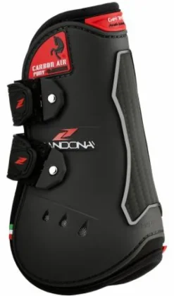 Guêtres Zandona Carbon Air Poney Velcro