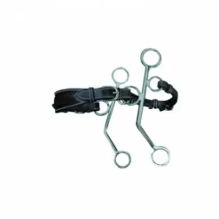 Hackamore cuir branches longues - Jump'in