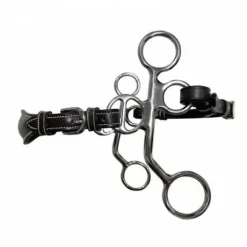 Hackamore PONEY cuir branches courtes - Jump'in