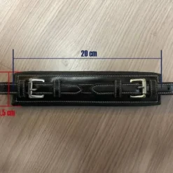 Hackamore PONEY nez rectangle cuir - Jump'in - Branches courtes