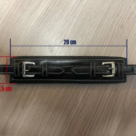 Hackamore PONEY nez rectangle cuir - Jump'in - Branches courtes