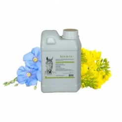 Huile de Lin+ Source Omégas 3 - DistriHorse33