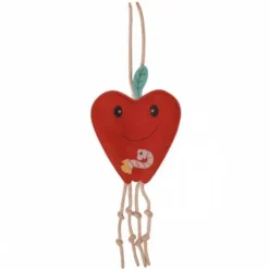 Jouets pour chevaux pomme - QHP - suède et fibre de coco