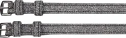 Lanières d'éperons cuir black glitter - Harry's Horse
