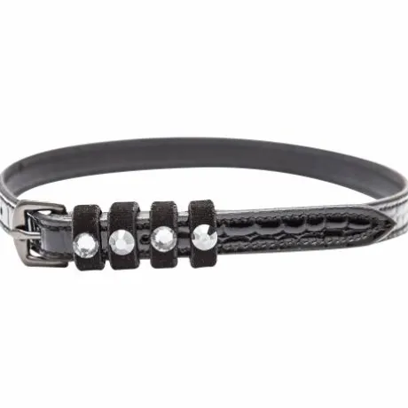 Lanières d'éperons en cuir avec strass - Imperial Riding