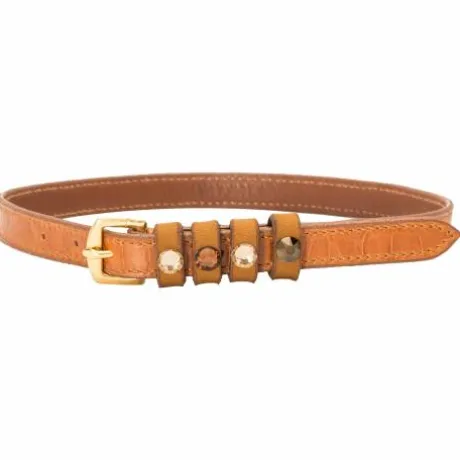 Lanières d'éperons en cuir avec strass - Imperial Riding