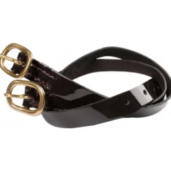 Lanières d'éperons vernies - Horka