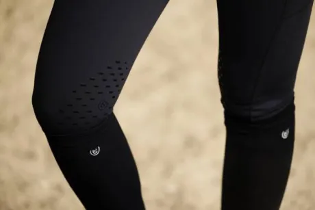 Legging d'équitation Knee grip Movement Black Edition - Equestrian Stockholm