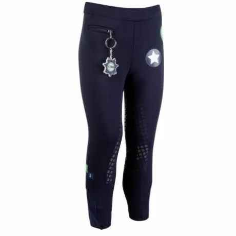 Leggings Trevalli basanes en silicone Bleu - HKM