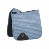 LEMIEUX Tapis de dressage Daim carré Ice Blue