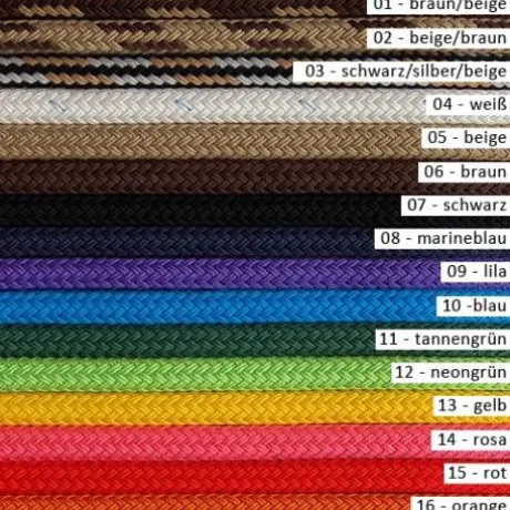 Longe De Travail 7m Mousqueton Pompier Brockamp