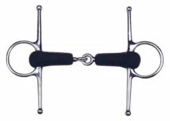 Mors à aiguille brisé caoutchouc - Feeling - double brisure