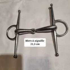 Mors à aiguille simple brisure 11,5cm
