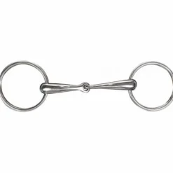 Mors à anneaux anatomique 18mm inox