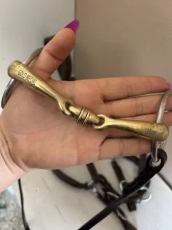 Mors à anneaux double brisure Anatomical Roll