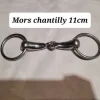Mors chantilly metal simple brisure 11cm