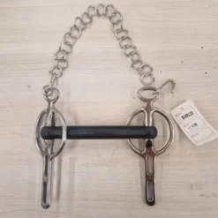 Mors d'attelage Liverpool caoutchouc