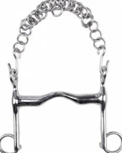 Mors de bride en inox - HKM - acier inoxydable