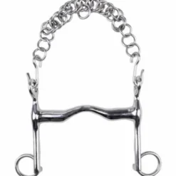 Mors de bride en inox 16mm chaîne 5cm