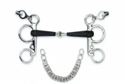 Mors pelham caoutchouté - Stübben