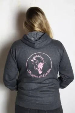 Offre de Noël - Sweat + Polo Un Coeur de Cavalière Adulte / Enfant