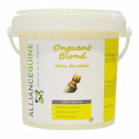 Onguent blond - Alliance Equine - Entretien des sabots