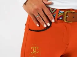 Pantalon Alpha Terracotta - JL Jump - Élastique et chic