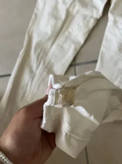 Pantalon blanc fouganza