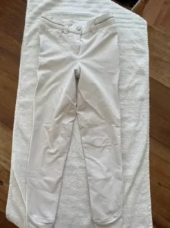 Pantalon de concours Pénélope Streety 12ans blanc