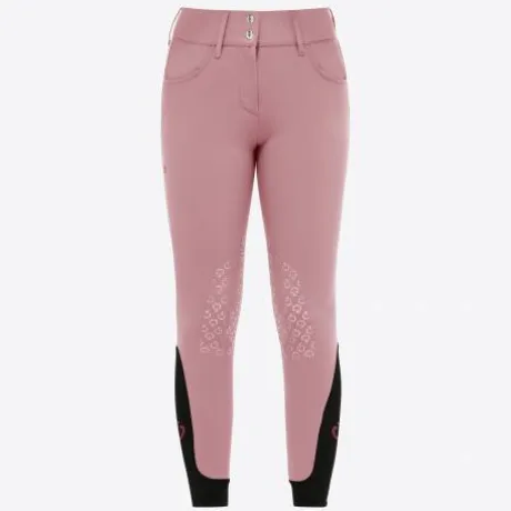 Pantalon d'équitation American Breeches knee grip Rose - CAVALLERIA TOSCANA