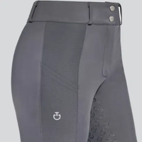 Pantalon d'équitation Dressage Full Grip Anthracite - CAVALLERIA TOSCANA