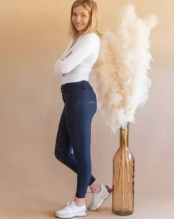 Pantalon d'équitation GEM Dorado Marine (à partir du 32!)