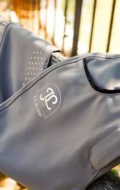 Pantalon d'équitation hiver Alpha Gris - JL Jump - Tissu épais