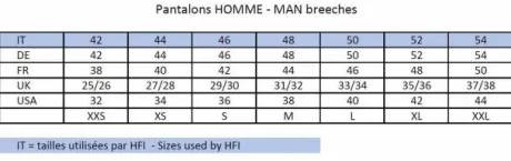 Pantalon d'équitation knee grip homme - Animo - confort et maintien