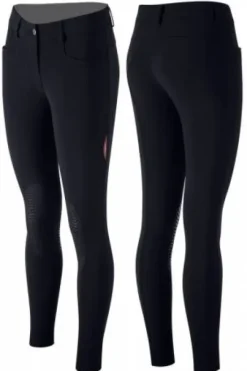 Pantalon d'équitation knee grip femme - Animo - effet push-up