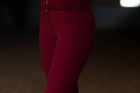 Pantalon Elite Knee Grip Dark Bordeaux - Equestrian Stockholm