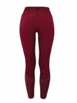 Pantalon Elite Knee Grip Dark Bordeaux - Equestrian Stockholm