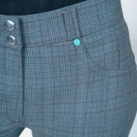 Pantalon Flag's&cup Check femme