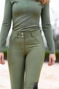 Pantalon Full Grip Evening Haze - Equestrian Stockholm