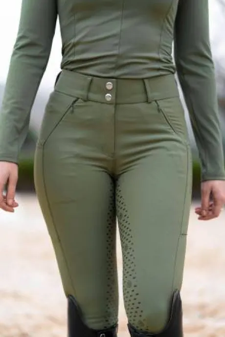 Pantalon Full Grip Evening Haze - Equestrian Stockholm