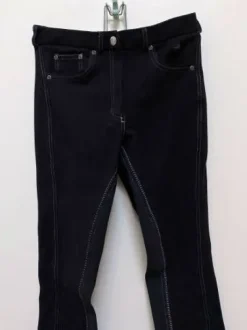 Pantalon Jean d’équitation noir