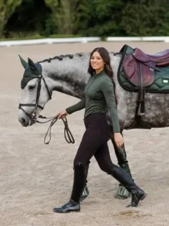 Pantalon Knee Grip Elite Black jump - Equestrian Stockholm