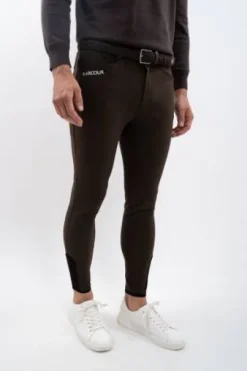 Pantalon équitation homme Barmino - Harcour - Grip genoux