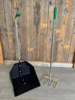 Pelle et râteau à crottins sellerie - Ultra résistant