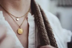 Pendentif avec médaille personnalisée - Ponytail & Co