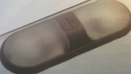 Plafonnier à led 12V - ABS blanc