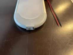 Plafonnier led blanc et bleu pour camion chevaux - 12v